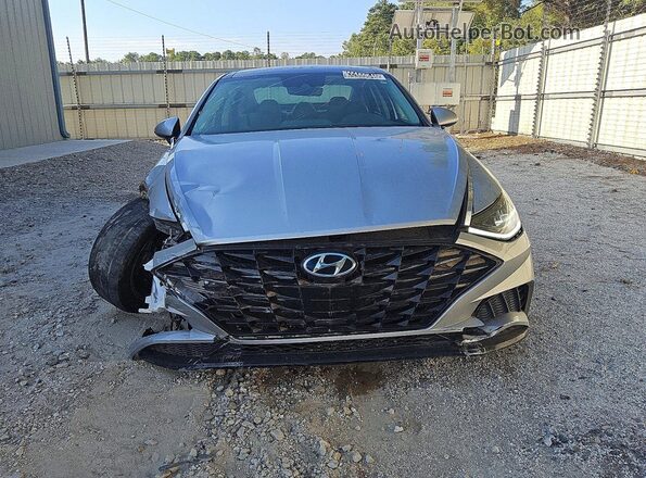 5NPEF4JA3MH090207 2021 HYUNDAI SONATA Серебряный Вид спереди