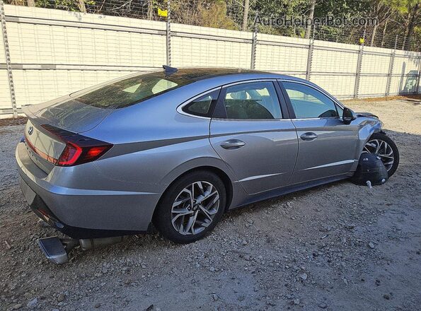 5NPEF4JA3MH090207 2021 HYUNDAI SONATA Серебряный Задняя правая четверть