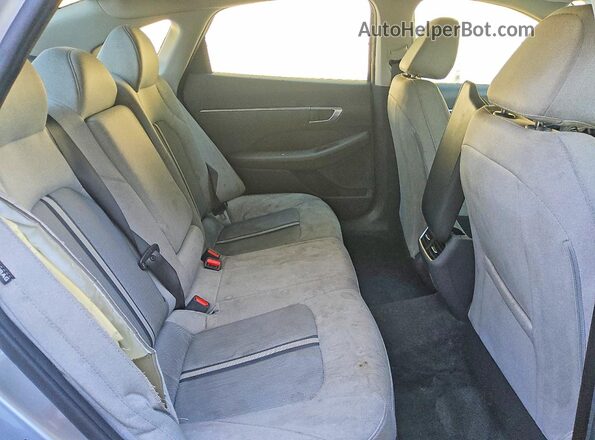 5NPEF4JA3MH090207 2021 HYUNDAI SONATA Серебряный Вид задних сидений