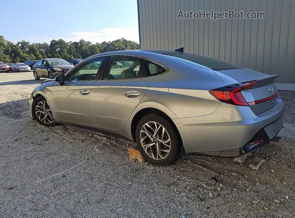 5NPEF4JA3MH090207 2021 HYUNDAI SONATA Серебряный Задняя левая четверть