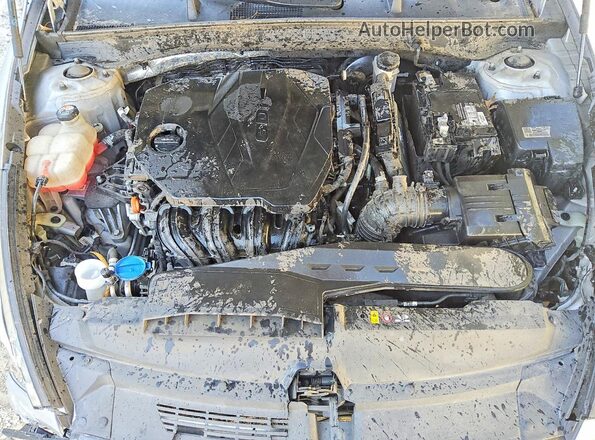 5NPEF4JA3MH090207 2021 HYUNDAI SONATA Серебряный Вид задней части салона