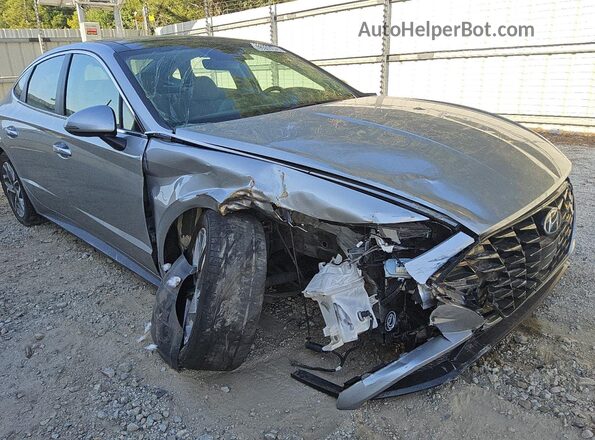 5NPEF4JA3MH090207 2021 HYUNDAI SONATA Серебряный Панорамный вид салона 360°