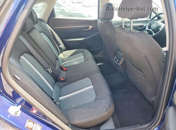 5NPEF4JA6LH039489 2020 HYUNDAI SONATA Blue Widok tylnych siedzeń