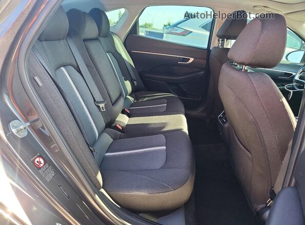 5NPEF4JA7MH094356 2021 HYUNDAI SONATA Gray Вид задніх сидінь