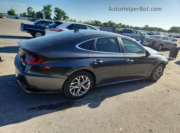 5NPEF4JA7MH094356 2021 HYUNDAI SONATA Gray Задня права чверть