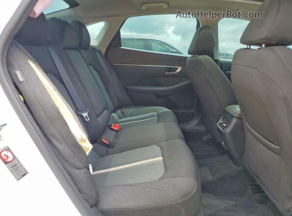 5NPEF4JA9MH123047 2021 HYUNDAI SONATA White Հետևի նստատեղերի տեսք
