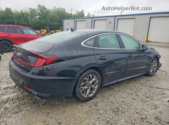 5NPEF4JAXLH043593 2020 HYUNDAI SONATA Black Trasero derecho