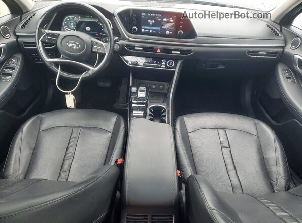 5NPEF4JAXLH043593 2020 HYUNDAI SONATA Black Vista del salpicadero