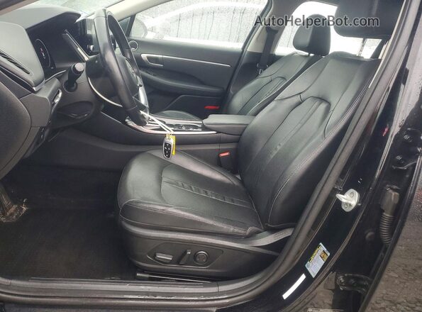 5NPEF4JAXLH043593 2020 HYUNDAI SONATA Black Vista interior delantera