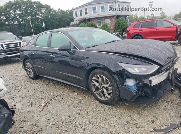 5NPEF4JAXLH043593 2020 HYUNDAI SONATA Black Delantero derecho