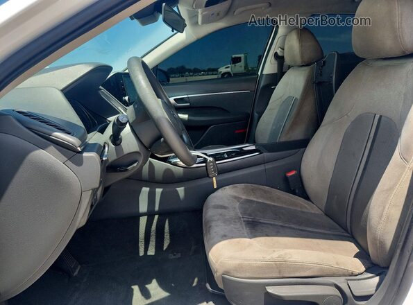 5NPEG4JA2LH056741 2020 HYUNDAI SONATA White Vista interior delantera