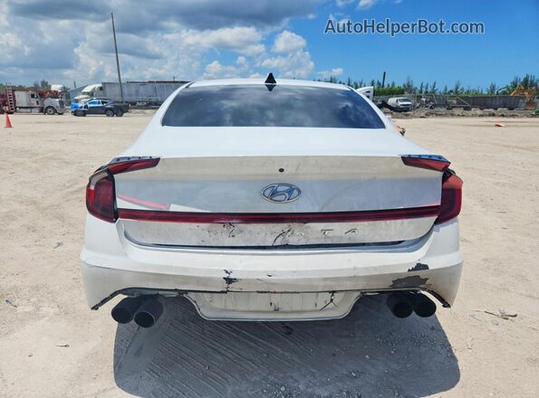 5NPEG4JA2LH056741 2020 HYUNDAI SONATA White Vista trasera