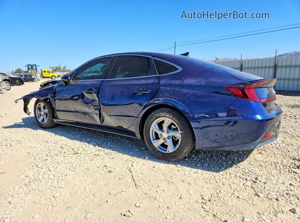 5NPEG4JA3MH074215 2021 HYUNDAI SONATA Blue უკანა მარცხენა