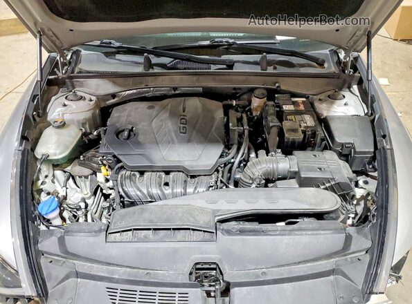 5NPEG4JA3MH076532 2021 HYUNDAI SONATA Silver Սալոնի հետևի տեսք