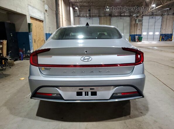 5NPEG4JA3MH076532 2021 HYUNDAI SONATA Silver Հետևի տեսք