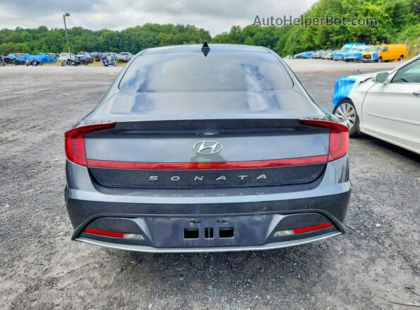 5NPEG4JA3MH118990 2021 HYUNDAI SONATA Gray Widok z tyłu