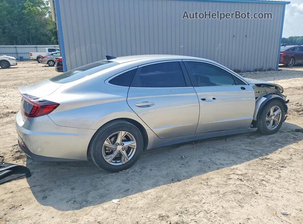 5NPEG4JA5MH093476 2021 HYUNDAI SONATA Silver Задня права чверть