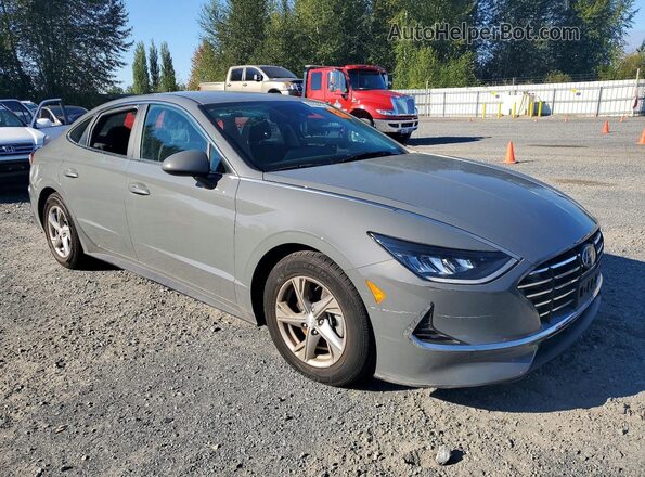 5NPEG4JA5MH127187 2021 HYUNDAI SONATA Gray Delantero derecho