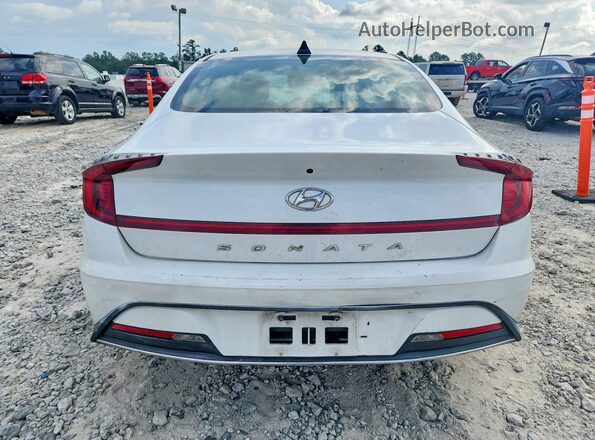 5NPEG4JA7MH119611 2021 HYUNDAI SONATA White Widok z tyłu
