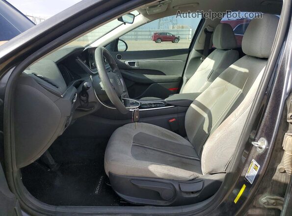 5NPEG4JA8LH007740 2020 HYUNDAI SONATA Charcoal Vista interior delantera