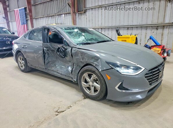 5NPEG4JAXMH110188 2021 HYUNDAI SONATA Gray Przód prawy