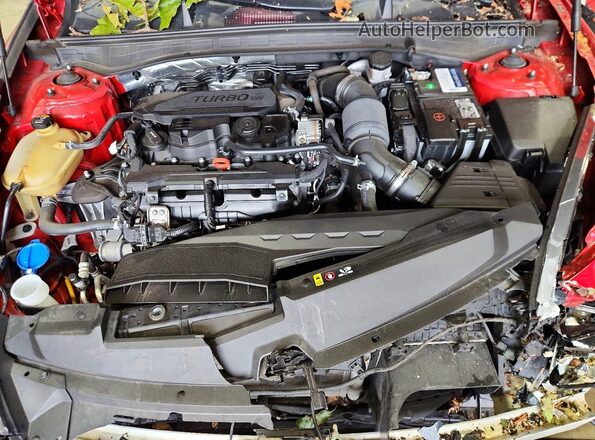 5NPEH4J25MH090275 2021 HYUNDAI SONATA Красный Вид задней части салона