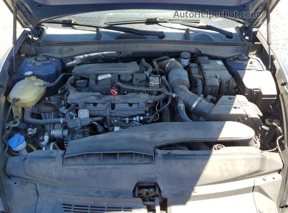5NPEH4J28MH100149 2021 HYUNDAI SONATA Синий Вид задней части салона