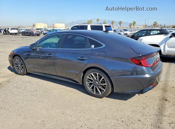 5NPEH4J2XLH024562 2020 HYUNDAI SONATA Charcoal Tył lewy