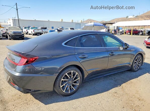 5NPEH4J2XLH024562 2020 HYUNDAI SONATA Charcoal Tył prawy
