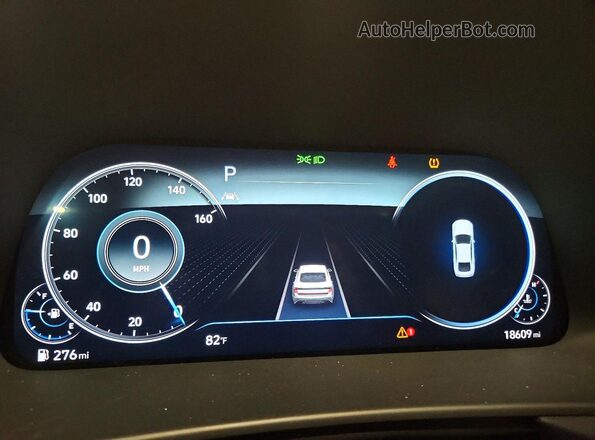 5NPEH4J2XMH075948 2021 HYUNDAI SONATA White Սարքավորումների վահանակի տեսք