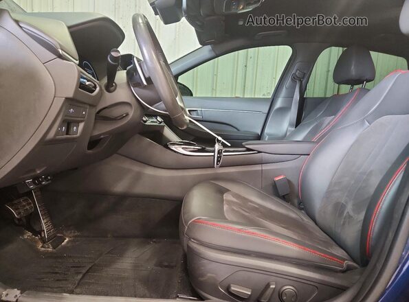 5NPEJ4J20MH098319 2021 HYUNDAI SONATA Blue Սալոնի դիմացի տեսք