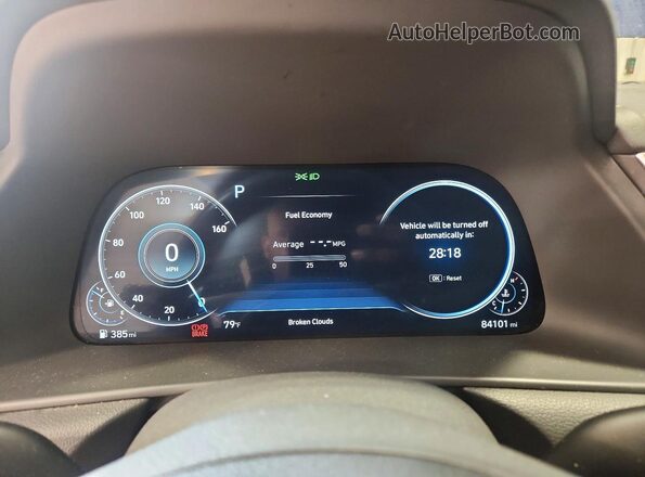 5NPEJ4J20MH098319 2021 HYUNDAI SONATA Blue Սարքավորումների վահանակի տեսք