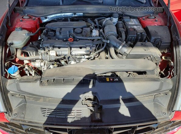 5NPEJ4J27LH035622 2020 HYUNDAI SONATA Maroon Rear interior view