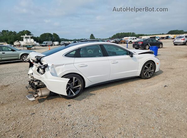 5NPEJ4J29NH141850 2022 HYUNDAI SONATA White Задня права чверть