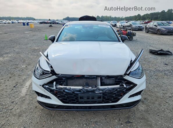 5NPEJ4J29NH141850 2022 HYUNDAI SONATA White Вид спереду