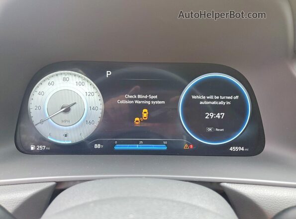 5NPEK4JC1MH114629 2021 HYUNDAI SONATA Gold Սարքավորումների վահանակի տեսք