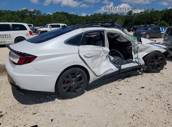5NPEK4JC1NH147096 2022 HYUNDAI SONATA White Tył prawy