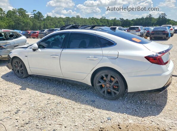 5NPEK4JC1NH147096 2022 HYUNDAI SONATA White Tył lewy