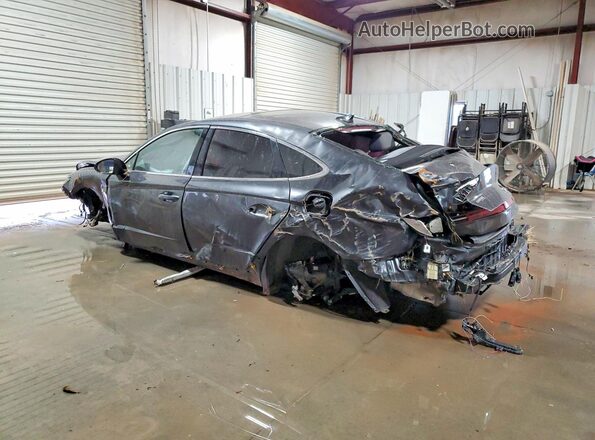 5NPEK4JC2MH112131 2021 HYUNDAI SONATA Gray Задня ліва чверть