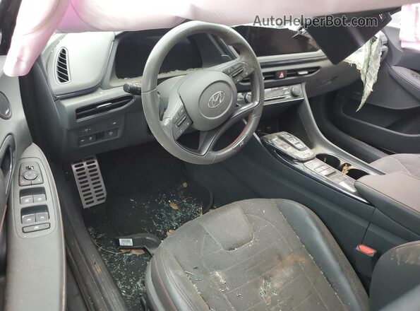 5NPEK4JC2MH112131 2021 HYUNDAI SONATA Gray 