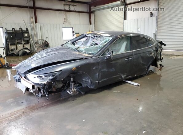 5NPEK4JC2MH112131 2021 HYUNDAI SONATA Gray 