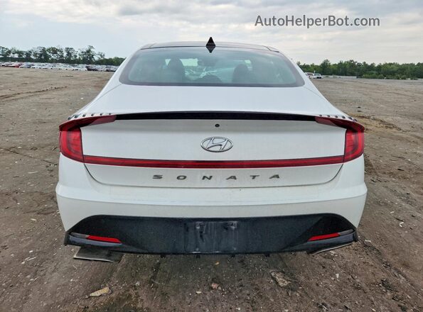 5NPEK4JC4MH130923 2021 HYUNDAI SONATA White Widok z tyłu