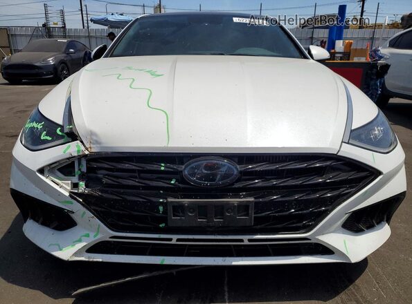 5NPEK4JC4NH147495 2022 HYUNDAI SONATA White Vista frontal