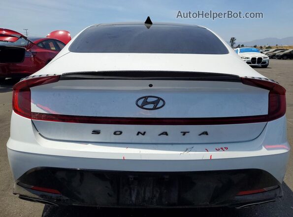 5NPEK4JC4NH147495 2022 HYUNDAI SONATA White Vista trasera