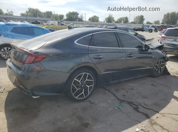 5NPEK4JC5NH138028 2022 HYUNDAI SONATA Gray Rear right