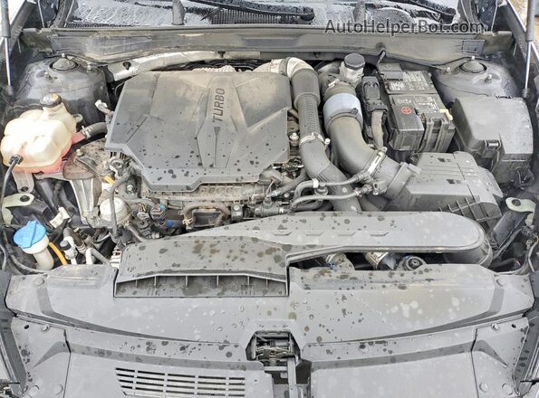 5NPEK4JC9MH108870 2021 HYUNDAI SONATA Gray უკანა სალონის ხედი