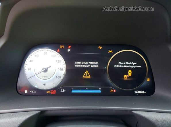 5NPEK4JC9MH108870 2021 HYUNDAI SONATA Gray ხელსაწყოთა პანელის ხედი