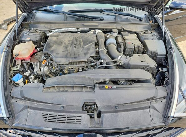 5NPEK4JC9MH130111 2021 HYUNDAI SONATA Черный Вид задней части салона