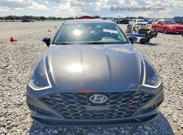 5NPEL4JA0MH098483 2021 HYUNDAI SONATA Silver Вид спереду