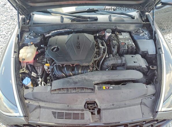 5NPEL4JA0MH098483 2021 HYUNDAI SONATA Silver Вид задньої частини салону